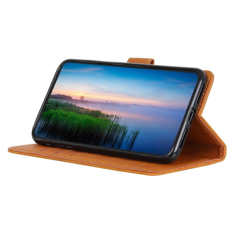 Flipové Pouzdro Na Oppo A94 5G Efekt Matné Kůže Marius