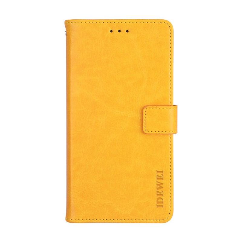 Flipové Pouzdro Na Oppo A94 5G Kožené Pouzdro Kožený Efekt Idewei Folio