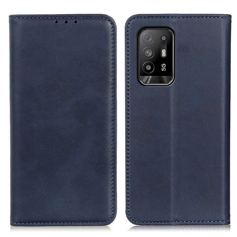 Flipové Pouzdro Na Oppo A94 5G Kožené Pouzdro Simone Ve Věku