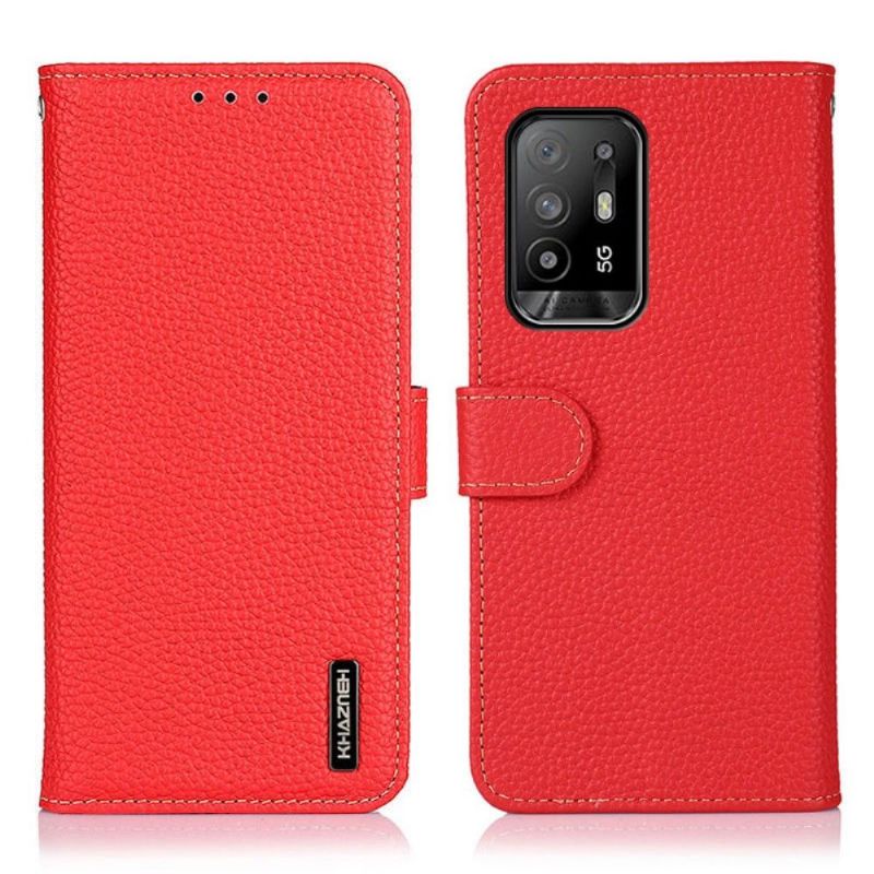 Flipové Pouzdro Na Oppo A94 5G Kůže Khazneh