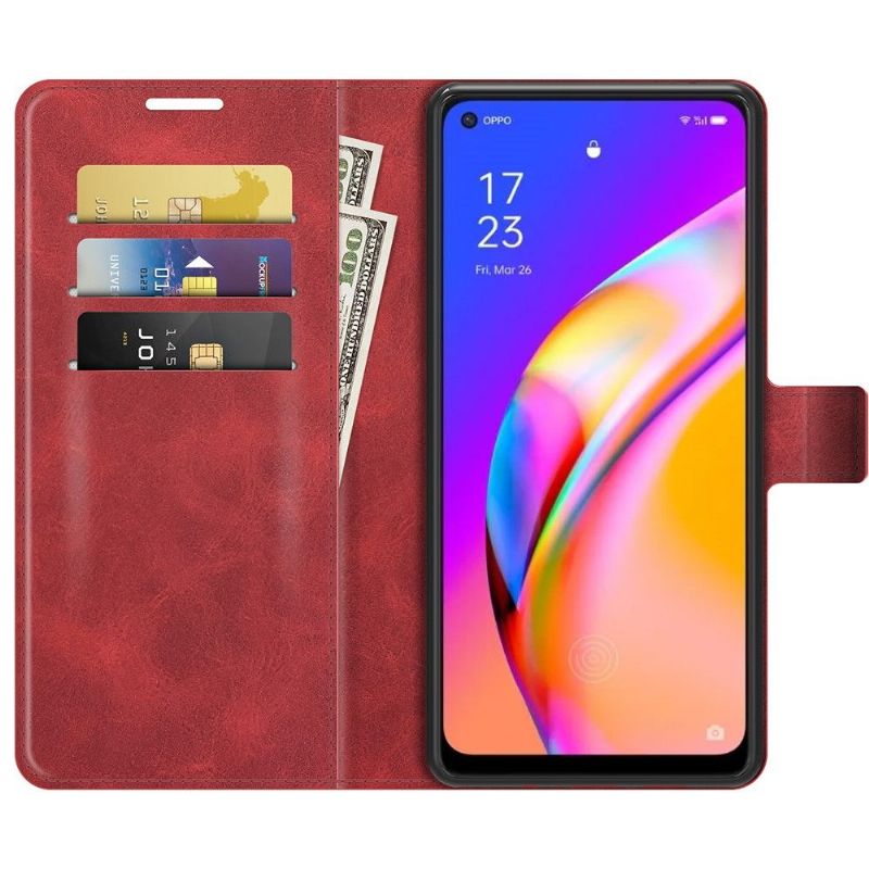 Flipové Pouzdro Na Oppo A94 5G Peněženkové Pouzdro Styl Kůže
