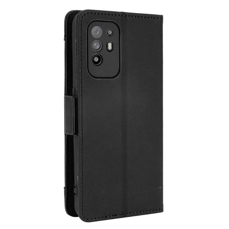 Kožené Pouzdro Na Oppo A94 5G Premium S Držitelem Karty