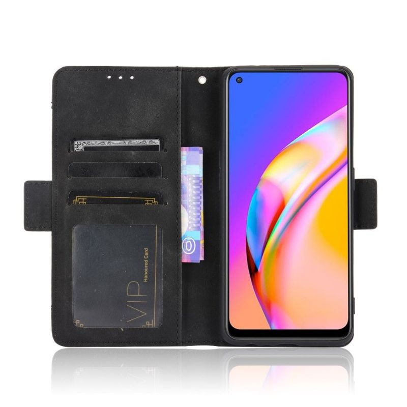 Kožené Pouzdro Na Oppo A94 5G Premium S Držitelem Karty
