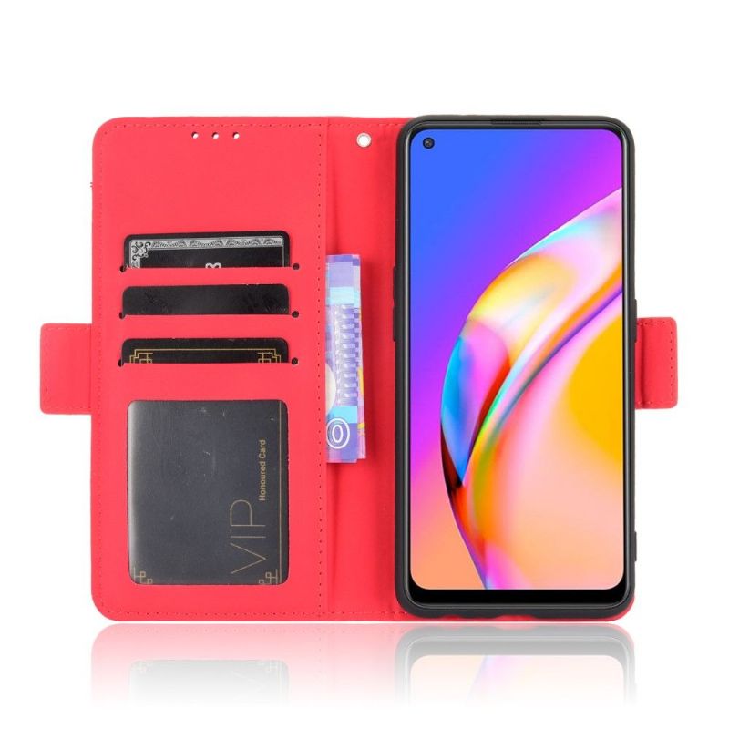Kožené Pouzdro Na Oppo A94 5G Premium S Držitelem Karty