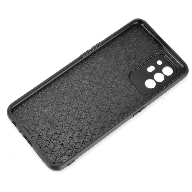 Kryt Na Oppo A94 5G Kožený Efekt