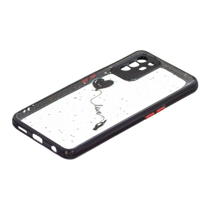 Kryt Na Oppo A94 5G Létající Balónek Se Srdcem