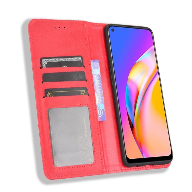 Pouzdra Na Oppo A94 5G Kožený Styl Cirénius