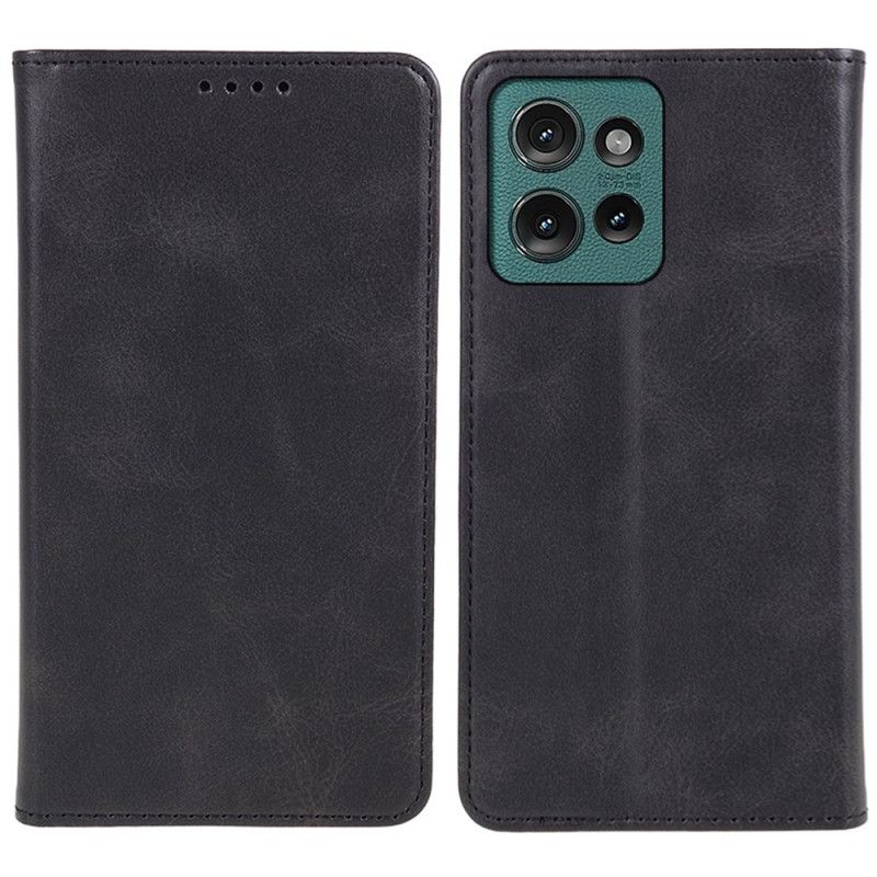 Kožené Pouzdro Folio Motorola Edge 50 Neo Styl Kůže