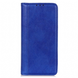 Kožené Pouzdro Folio Motorola Edge 50 Neo Štípaná Kůže