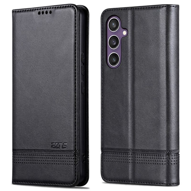 Kožené Pouzdro Folio Samsung Galaxy S24 Fe Azns