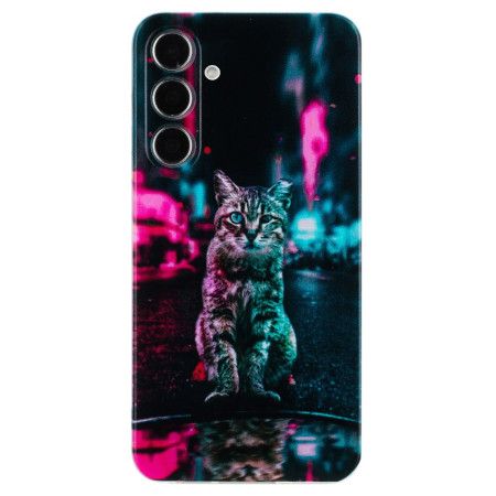 Kryt Na Samsung Galaxy S24 Fe Kočka Na Semaforu