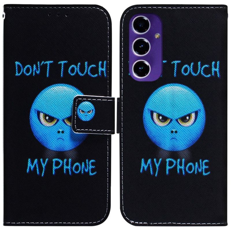 Peněženková Pouzdra Samsung Galaxy S24 Fe Kryty Na Mobil Emoji Telefonu