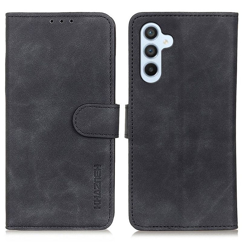 Peněženková Pouzdra Samsung Galaxy S24 Fe Kryty Na Mobil Retro Chazneh
