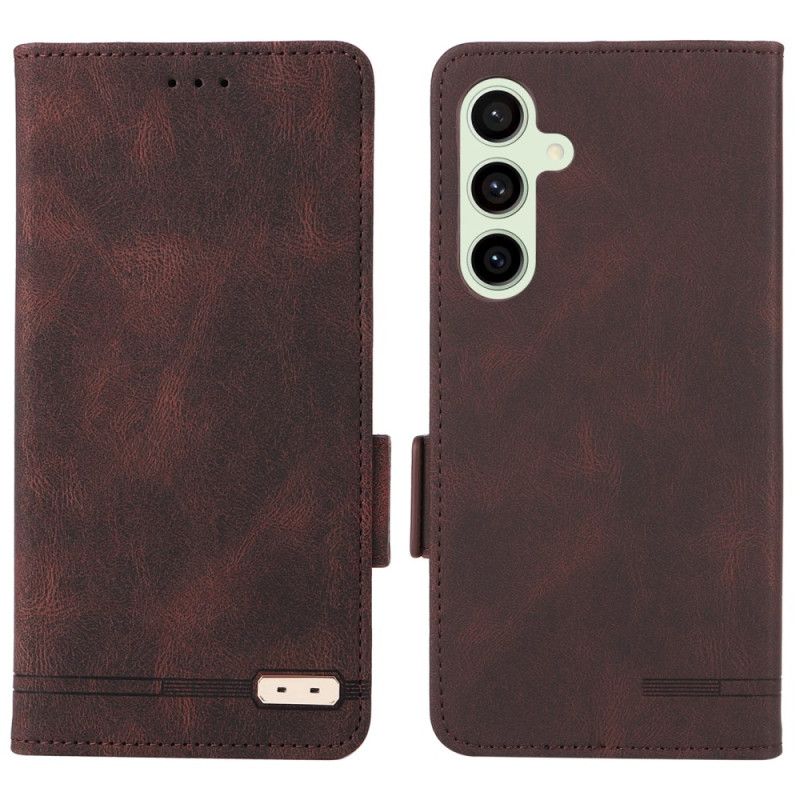 Peněženková Pouzdra Samsung Galaxy S24 Fe Retro Design
