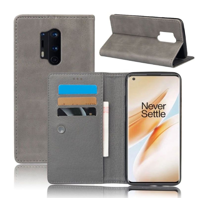 Flipové Pouzdro Na OnePlus 8 Pro Kožený Držák Karet Ve Stylu Mday