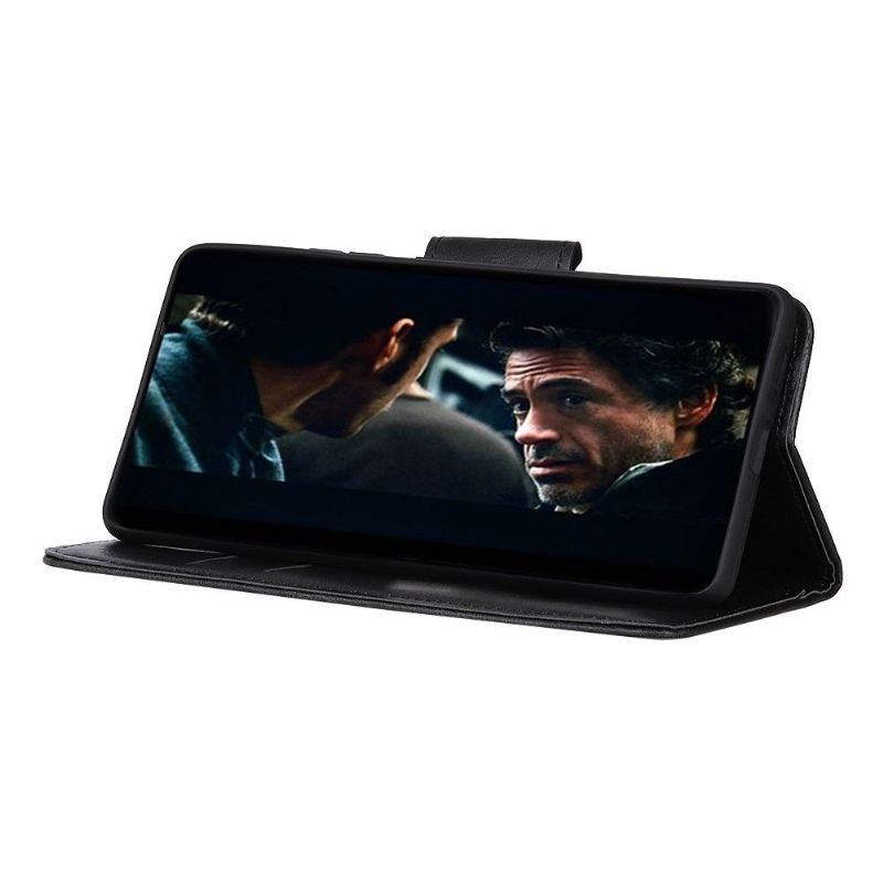Kožené Pouzdro Folio Na OnePlus 8 Pro Flipové Pouzdro Funkce Podpory Umělé Kůže