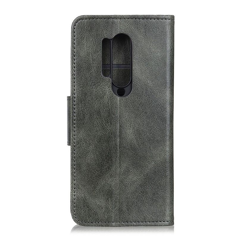 Kožené Pouzdro Folio Na OnePlus 8 Pro Flipové Pouzdro Funkce Podpory Umělé Kůže