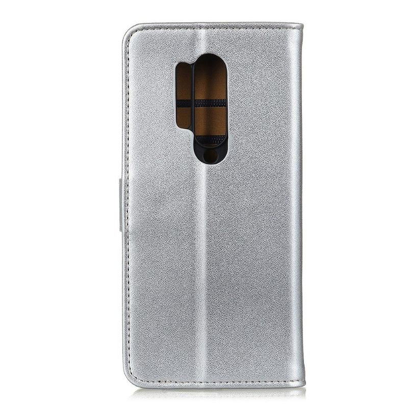 Kožené Pouzdro Folio Na OnePlus 8 Pro Základní Umělá Kůže