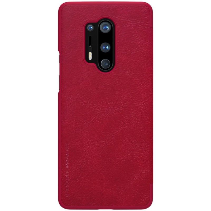 Kožené Pouzdro Na OnePlus 8 Pro Umělá Kůže Řady Qin