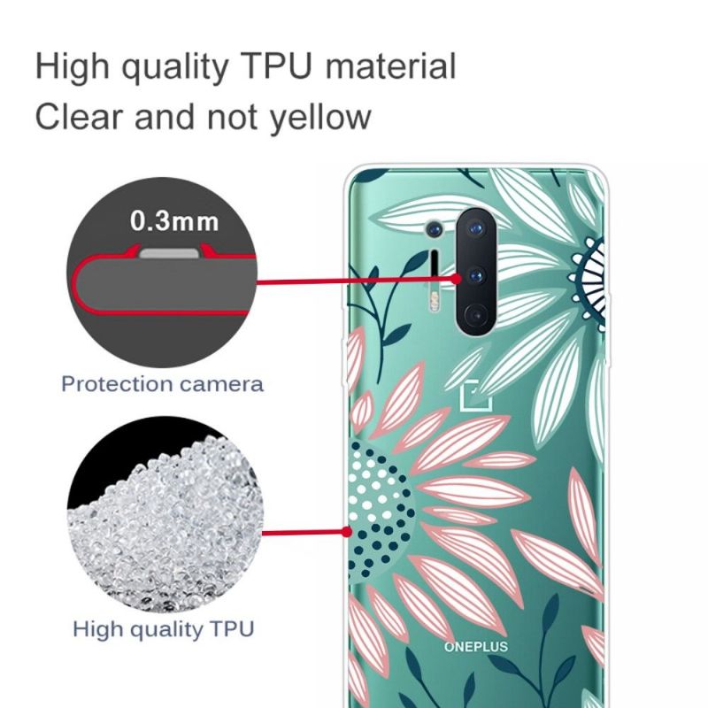 Kryt Na OnePlus 8 Pro Květiny Sedmikrásky