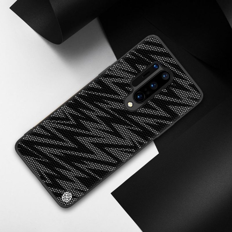 Kryt Na OnePlus 8 Pro Lesklé Série - Černá / Šedá