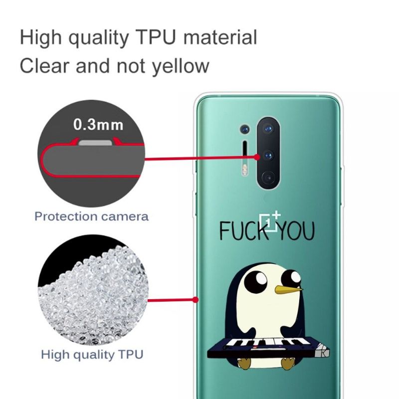 Kryt Na OnePlus 8 Pro Penguin Piano"do Prdele"