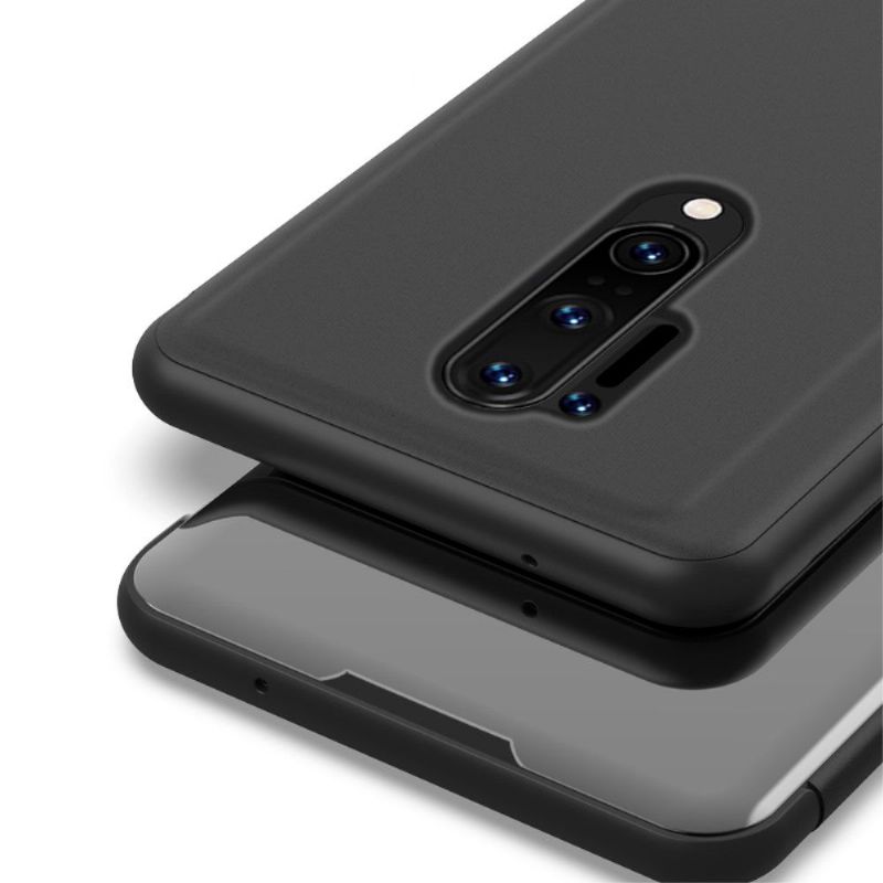 Kryty Na Mobil Na OnePlus 8 Pro Flipové Pouzdro Zrcadlový Efekt