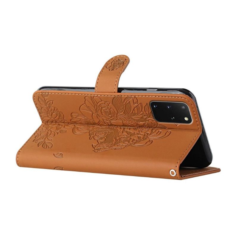 Flipové Pouzdro Na Samsung Galaxy S20 Plus Design Tygra