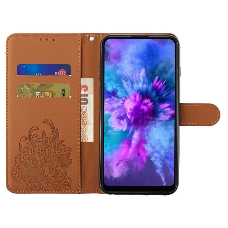 Flipové Pouzdro Na Samsung Galaxy S20 Plus Design Tygra