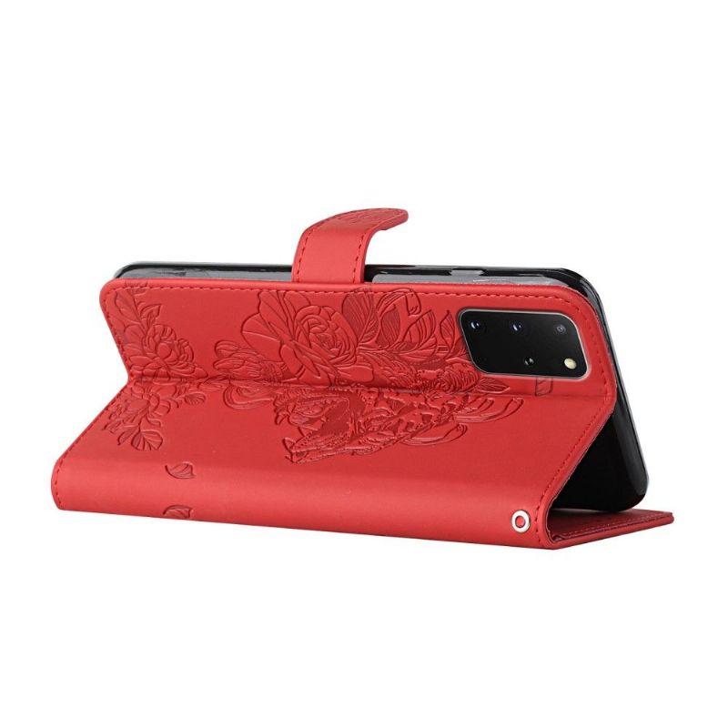 Flipové Pouzdro Na Samsung Galaxy S20 Plus Design Tygra
