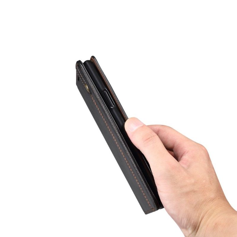 Flipové Pouzdro Na Samsung Galaxy S20 Plus Ernestine Odkryté Švy