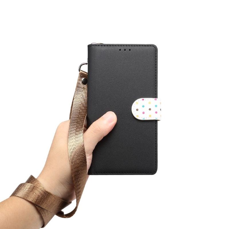 Flipové Pouzdro Na Samsung Galaxy S20 Plus Retro Puntíkované Vzory