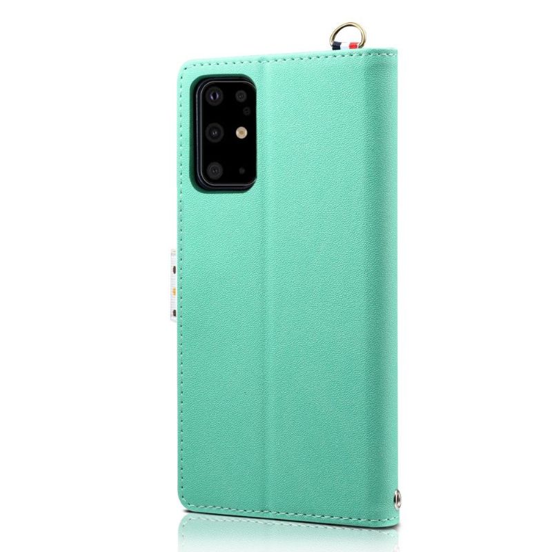 Flipové Pouzdro Na Samsung Galaxy S20 Plus Retro Puntíkované Vzory