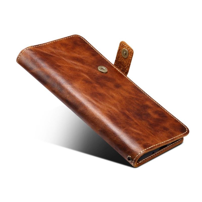 Flipové Pouzdro Na Samsung Galaxy S20 Plus Rukojeť Z Pravé Kůže
