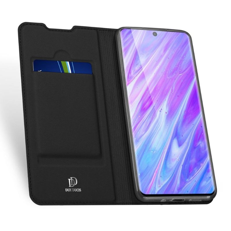 Flipové Pouzdro Na Samsung Galaxy S20 Plus Saténový Efekt