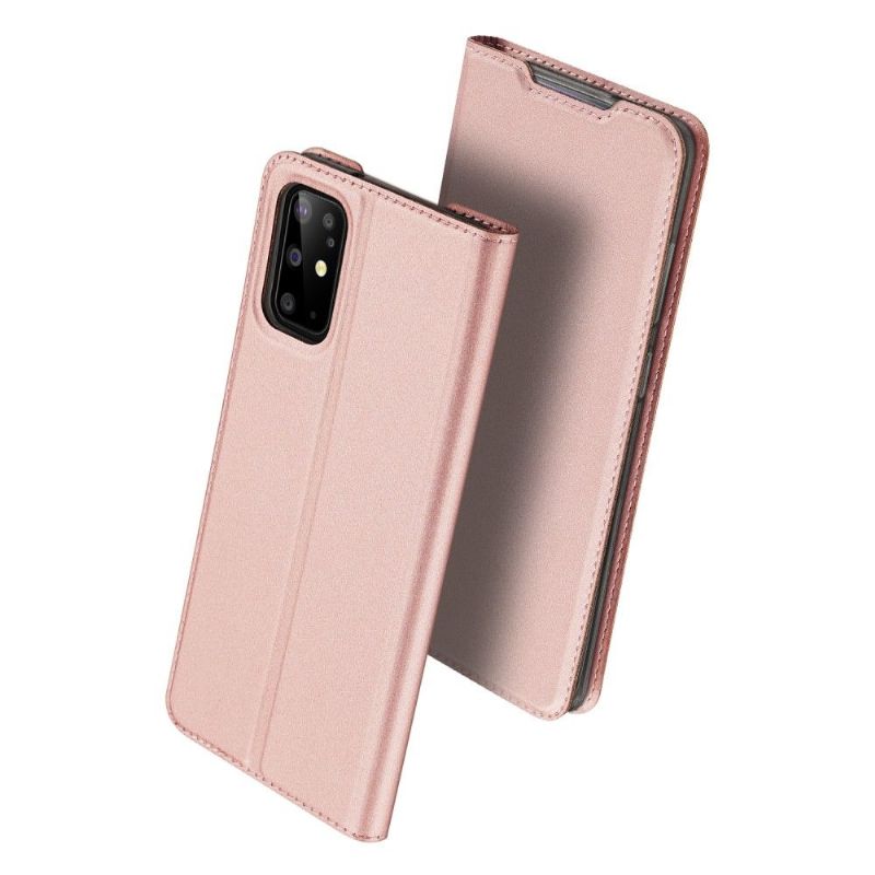 Flipové Pouzdro Na Samsung Galaxy S20 Plus Saténový Efekt
