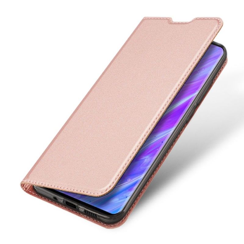 Flipové Pouzdro Na Samsung Galaxy S20 Plus Saténový Efekt