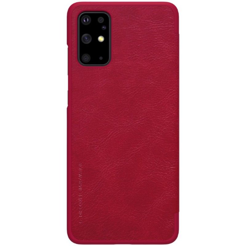 Flipové Pouzdro Na Samsung Galaxy S20 Plus Řada Qin Z Umělé Kůže Nillkin