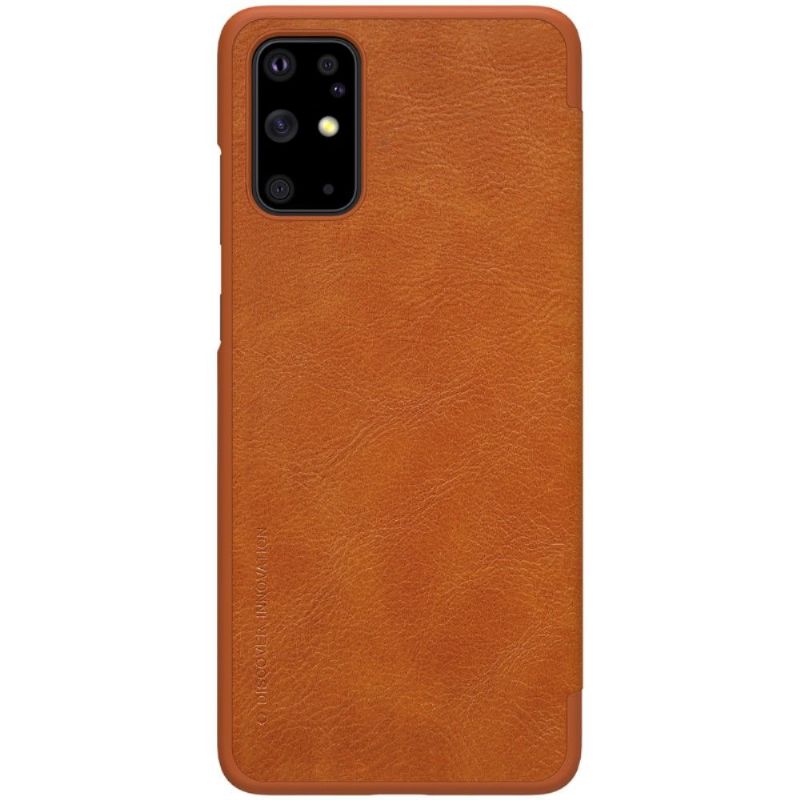 Flipové Pouzdro Na Samsung Galaxy S20 Plus Řada Qin Z Umělé Kůže Nillkin