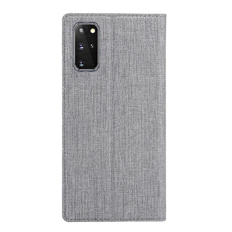 Kožené Pouzdro Folio Na Samsung Galaxy S20 Plus Funkce Podpory Vzpěr