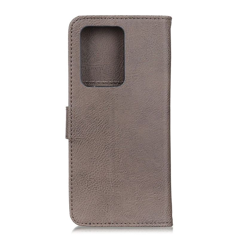Kožené Pouzdro Na Samsung Galaxy S20 Plus Imitace Kůže Khazneh