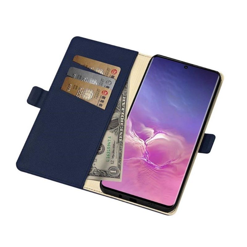 Kožené Pouzdro Na Samsung Galaxy S20 Plus Umělá Kůže Řady Milo