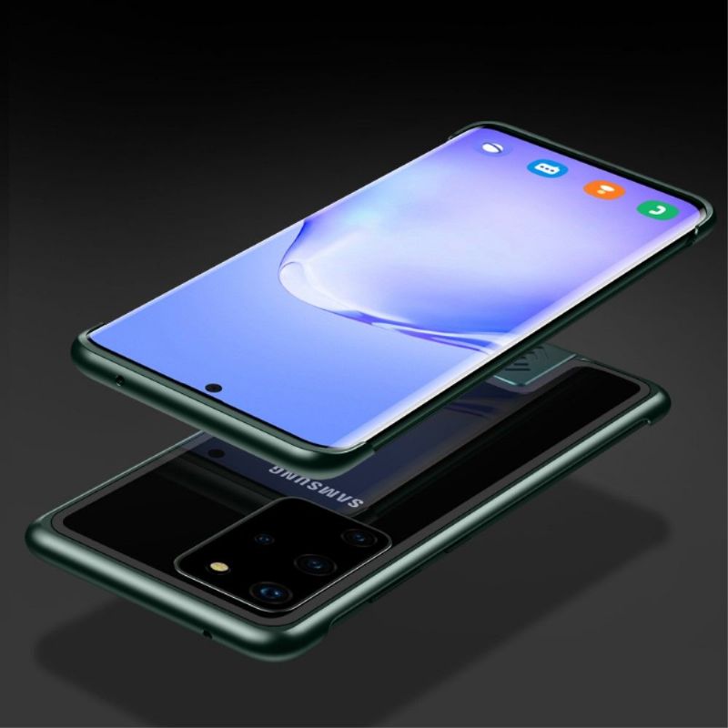 Kryt Na Samsung Galaxy S20 Plus Série Skleněného Zadního Štítu