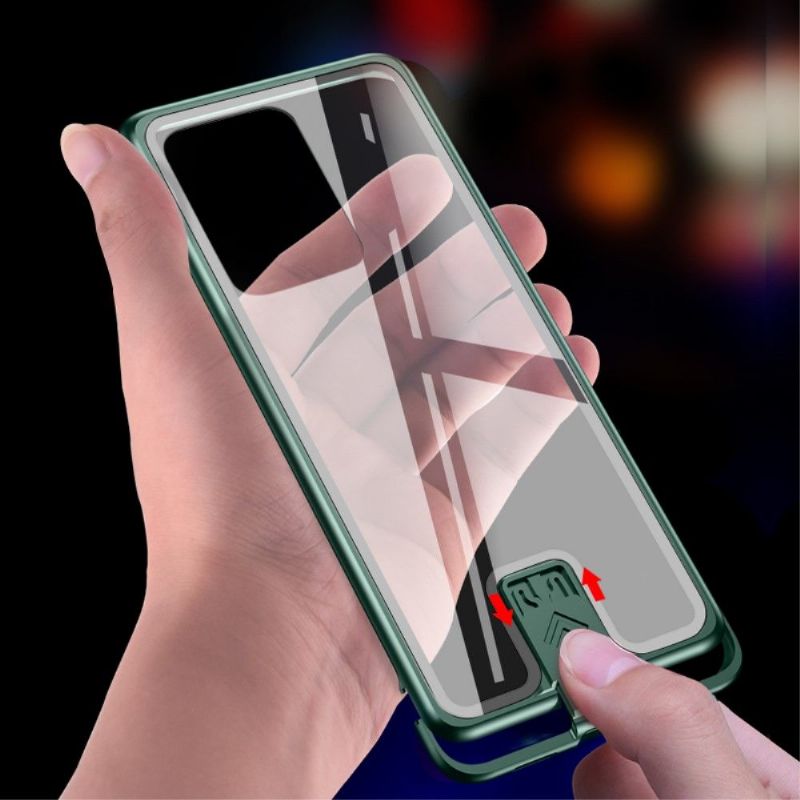 Kryt Na Samsung Galaxy S20 Plus Série Skleněného Zadního Štítu