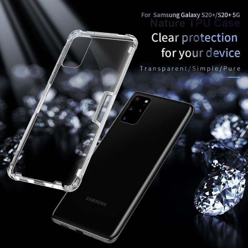 Kryt Na Samsung Galaxy S20 Plus Vyztužené Rohy Nillkin Nature