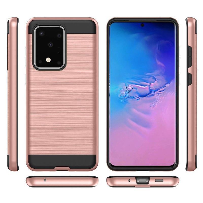 Kryty Na Mobil Na Samsung Galaxy S20 Plus Efekt Kartáčovaného Kovu La Sabine