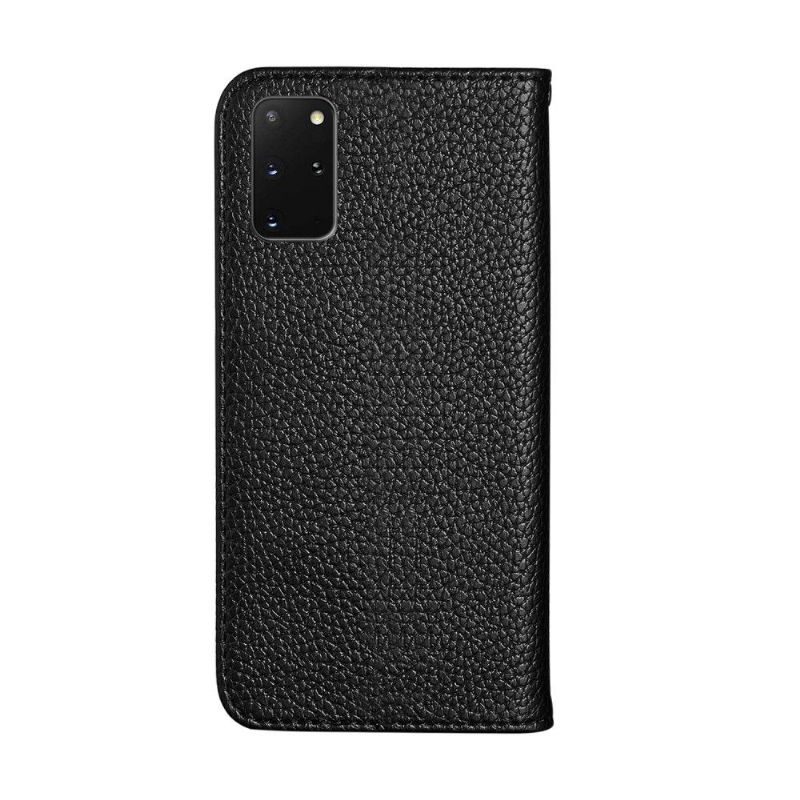 Kryty Na Mobil Na Samsung Galaxy S20 Plus Flipové Pouzdro Zrnité Umělé Kůže