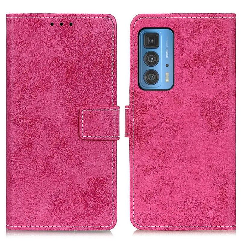 Flipové Pouzdro Na Motorola Edge 20 Pro Cyrius Faux Leather Vintage
