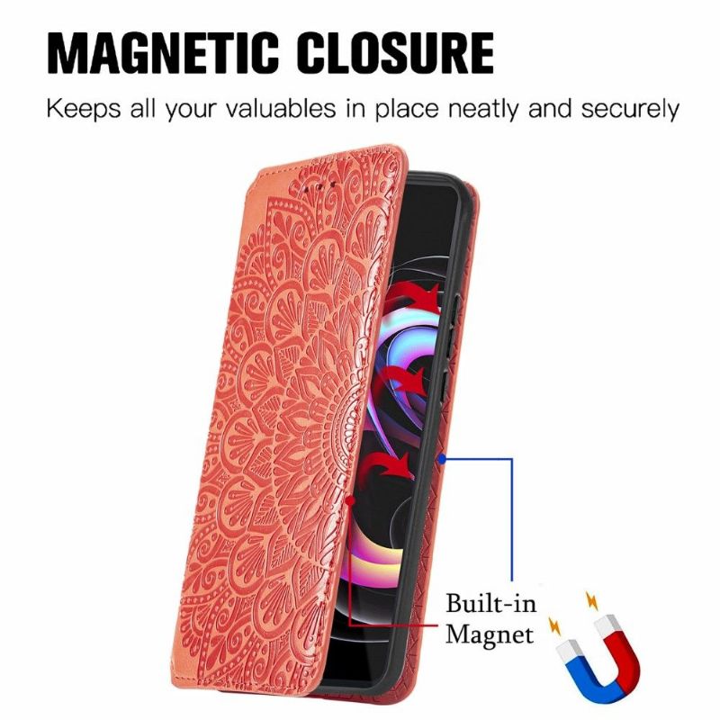 Flipové Pouzdro Na Motorola Edge 20 Pro Elegantní Mandala