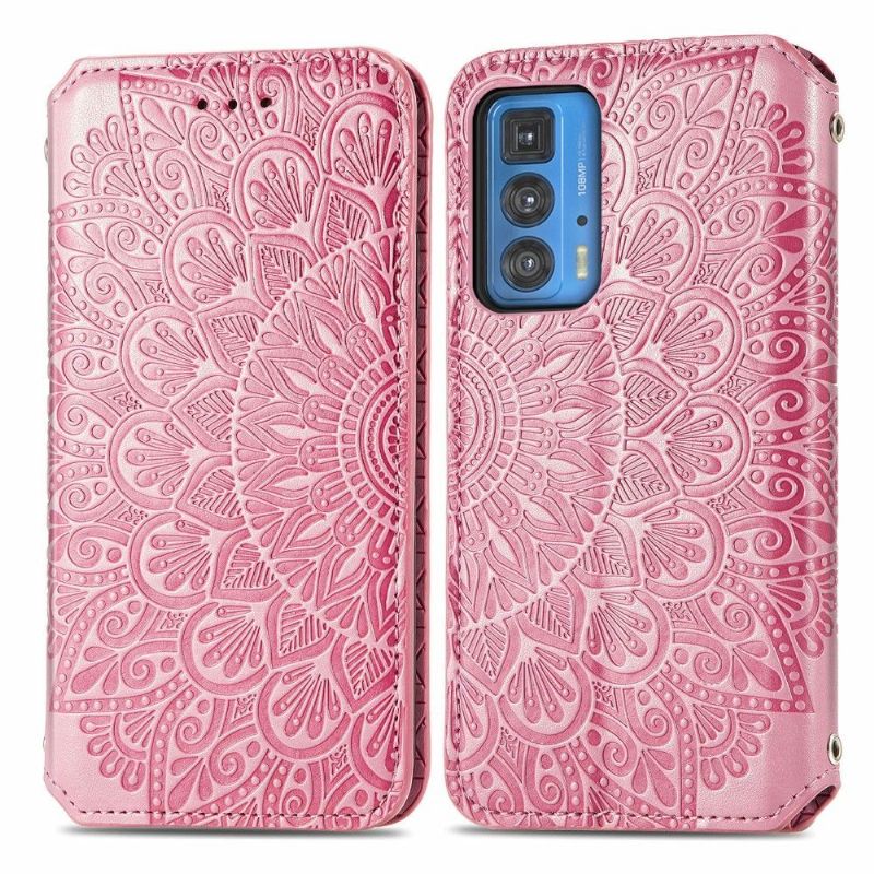 Flipové Pouzdro Na Motorola Edge 20 Pro Elegantní Mandala
